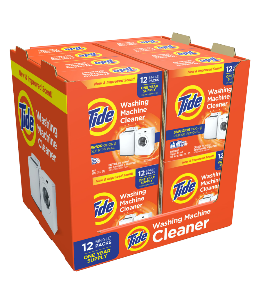 Tide Washing Machine Cleaner Costco Display Buckeye Corrugated