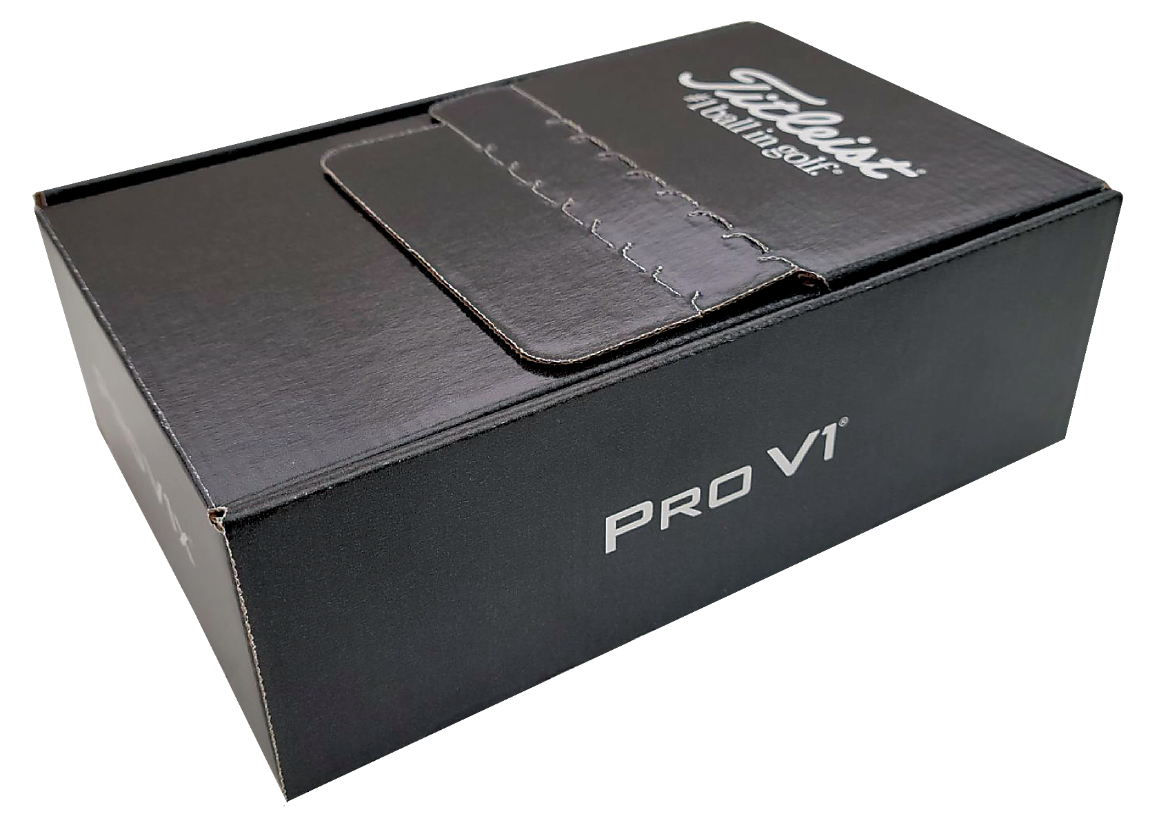 Titleist ecommerce levitation corrugated package closed