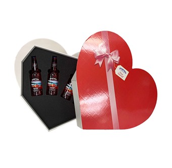 A custom promotional box created by BCI for High Falls-Seagrams